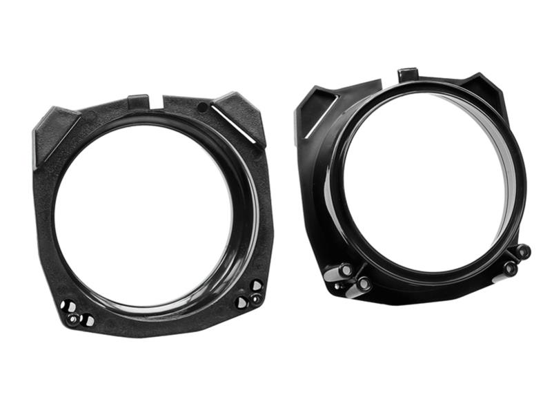 Lautsprecherringe Ford Fiesta MK3 Mazda 121 seitliche Heckablage 13 cm 130 mm Lautsprecherringe Ford Fiesta MK3 Mazda 121 seitliche Heckablage 13 cm 130 mm