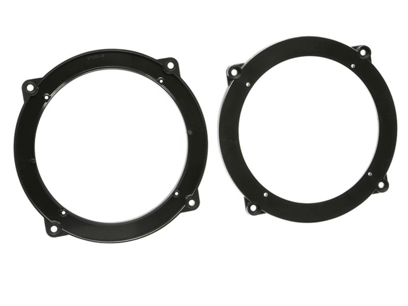 Lautsprecherringe Audi A3 8P 03/03-05/12 seitliche Heckablage 16,5 cm 165 mm