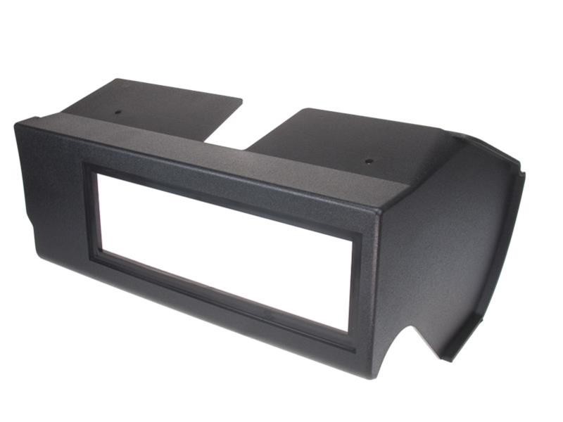 Radioblende 1-DIN Fiat Panda 1986 bis 2002 schwarz Einbaurahmen Radiohalterung