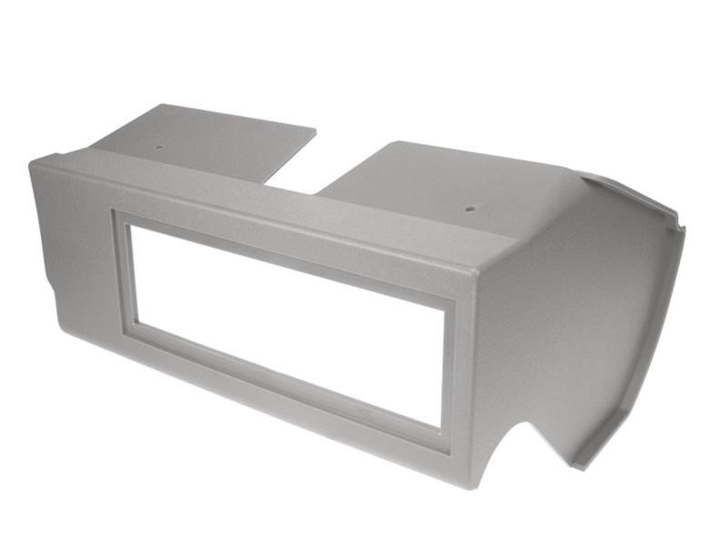 Radioblende 1-DIN Fiat Panda 1986 bis 2002 grau Einbaurahmen Radiohalterung Radioblende 1-DIN Fiat Panda 1986 bis 2002 grau Einbaurahmen Radiohalterung