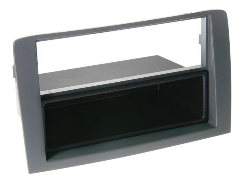 Radioblende 2-DIN Fiat Idea 350 Einbaurahmen Radiohalterung Grau Radioblende 2-DIN Fiat Idea 350 Einbaurahmen Radiohalterung Grau