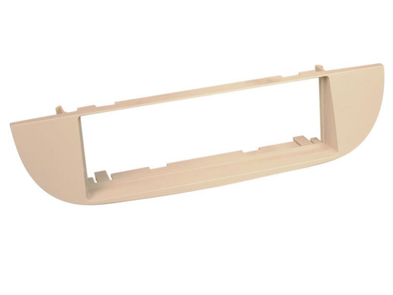 Radioblende 1-DIN Fiat 500 Beige Einbaurahmen Radiohalterung Radioblende 1-DIN Fiat 500 Beige Einbaurahmen Radiohalterung