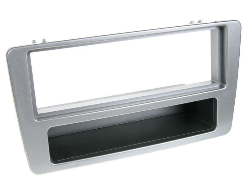 Radioblende 1-DIN Silber Honda Civic EP/EU/ES/EV1 Einbaurahmen Radiohalterung Radioblende 1-DIN Silber Honda Civic EP/EU/ES/EV1 Einbaurahmen Radiohalterung
