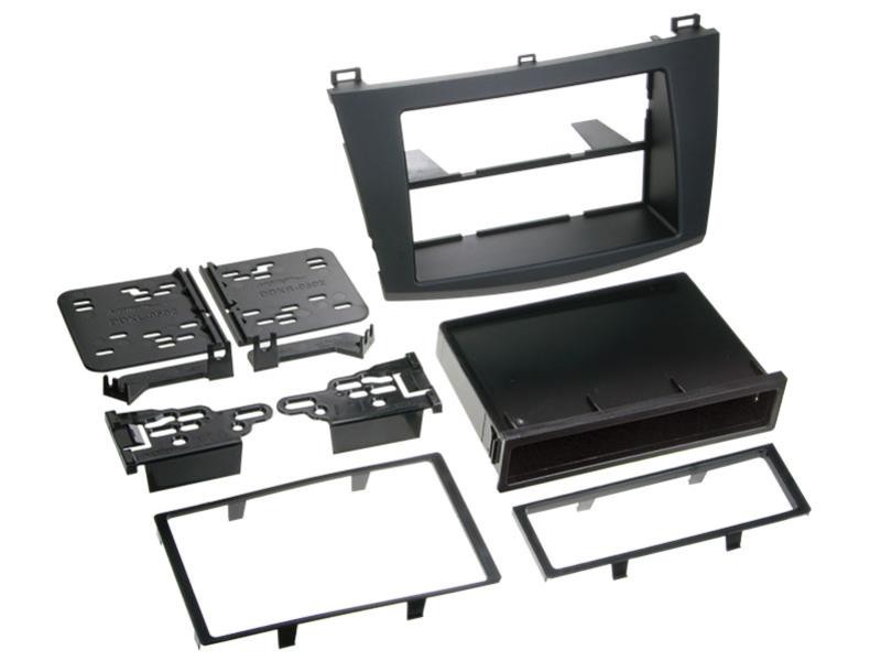 1-DIN / 2-DIN Radioblende Mazda 3 BL ab 04/2009 Einbaurahmen Radiohalterung 1-DIN / 2-DIN Radioblende Mazda 3 BL ab 04/2009 Einbaurahmen Radiohalterung