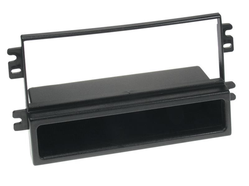 1-DIN Radioblende KIA Carens II FC 2002 - 2006 Einbaurahmen Radiohalterung