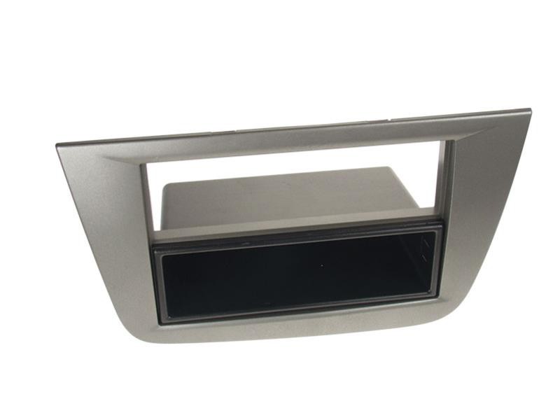 1-DIN Radioblende Seat Altea Toledo 5P 5PN Anthrazit Einbaurahmen Radiohalterung