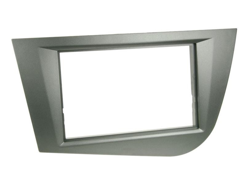 Radioblende Seat Leon 1P ab 2005 Doppel-DIN 2-DIN Anthrazit Radiohalterung