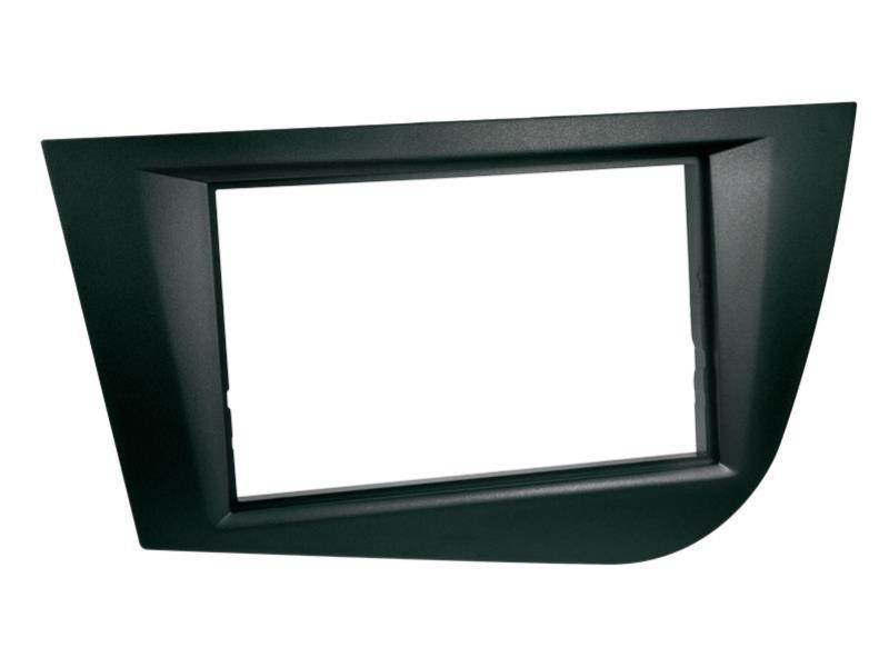 Radioblende Seat Leon 1P ab 2005 Doppel-DIN 2-DIN Schwarz Radiohalterung