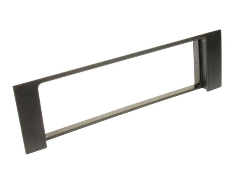 Radioblende 1-DIN Audi A4 B6 B7 Einbaurahmen Radiohalterung DIN ISO Rubber Touch