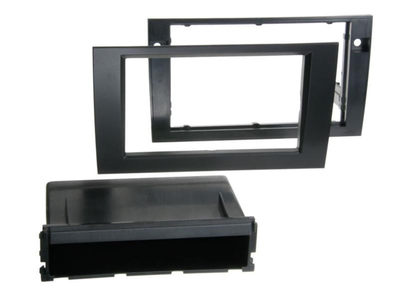 Radioblende 1-DIN Audi A4 B6 B7 Einbaurahmen Radiohalterung Doppel-DIN Radioblende 1-DIN Audi A4 B6 B7 Einbaurahmen Radiohalterung Doppel-DIN