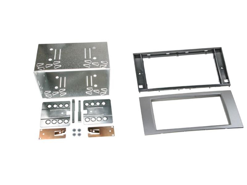 Radioblende 2-DIN Silber Ford Focus C-Max Fiesta Fusion Kuga S-Max Transit Radioblende 2-DIN Silber Ford Focus C-Max Fiesta Fusion Kuga S-Max Transit