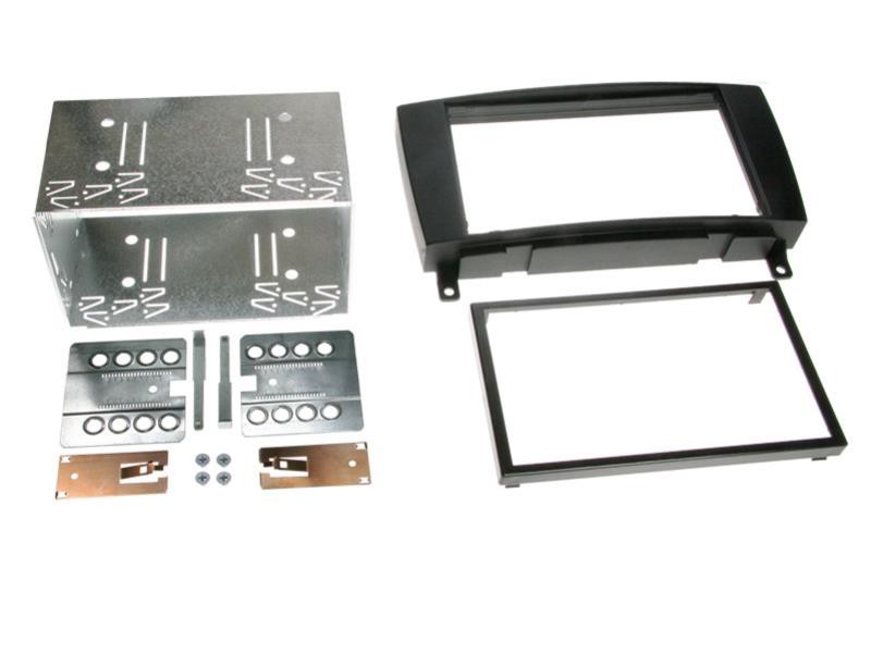 2-DIN Radioblende Doppel-DIN Set Mercedes-Benz CLK W209 Coupe Cabrio ab 04/2004 2-DIN Radioblende Doppel-DIN Set Mercedes-Benz CLK W209 Coupe Cabrio ab 04/2004