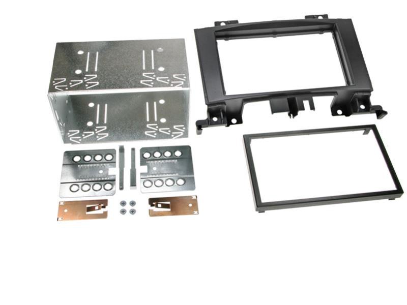 Radioblende 2-DIN für Mercedes Sprinter Crafter Einbaurahmen Radiohalterung DIN