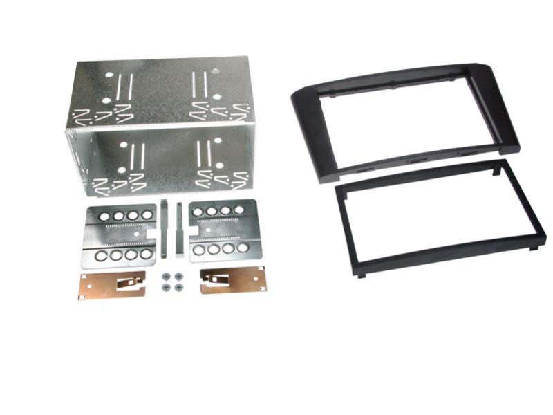 Radioblende 2-DIN Toyota Avensis T25 Einbaurahmen Radiohalterung Doppel-DIN Set Radioblende 2-DIN Toyota Avensis T25 Einbaurahmen Radiohalterung Doppel-DIN Set
