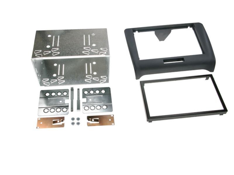 Radioblende 2-DIN Audi TT Einbaurahmen Radiohalterung Doppel-DIN Set