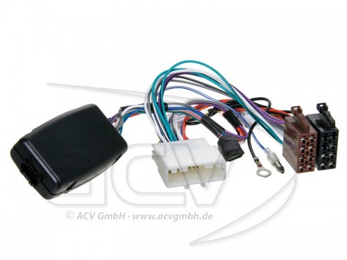 Lenkradfernbedienungsadapter Nissan Note, Tida ab 2007, X-Trail ab 2008 für JVC Lenkradfernbedienungsadapter Nissan Note, Tida ab 2007, X-Trail ab 2008 für JVC