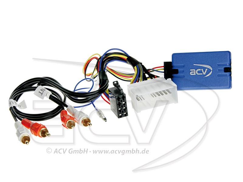 Lenkradfernbedienungsadapter Hyundai Santa Fé ab 2006 mit Sound-System für JVC
