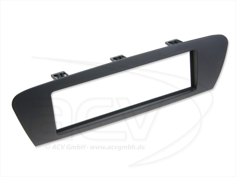 1-DIN Radioblende Renault Scenic ab 2009 dunkelbraun Einbaurahmen Radiohalterung 1-DIN Radioblende Renault Scenic ab 2009 dunkelbraun Einbaurahmen Radiohalterung