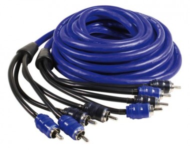 ZEALUM ZC-P504 Cinch-Kabel "PURE" 5m 4-Kanal ZEALUM ZC-P504 Cinch-Kabel "PURE" 5m 4-Kanal