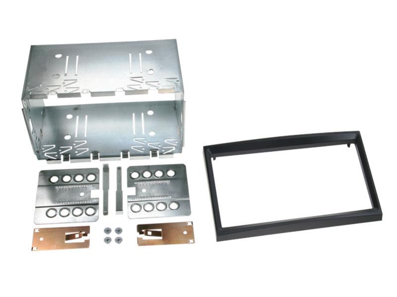 2-DIN Radioblende Citroen C2 C3 Pluriel Fiat Scudo Peugeot 207 307 Einbaurahmen 2-DIN Radioblende Citroen C2 C3 Pluriel Fiat Scudo Peugeot 207 307 Einbaurahmen
