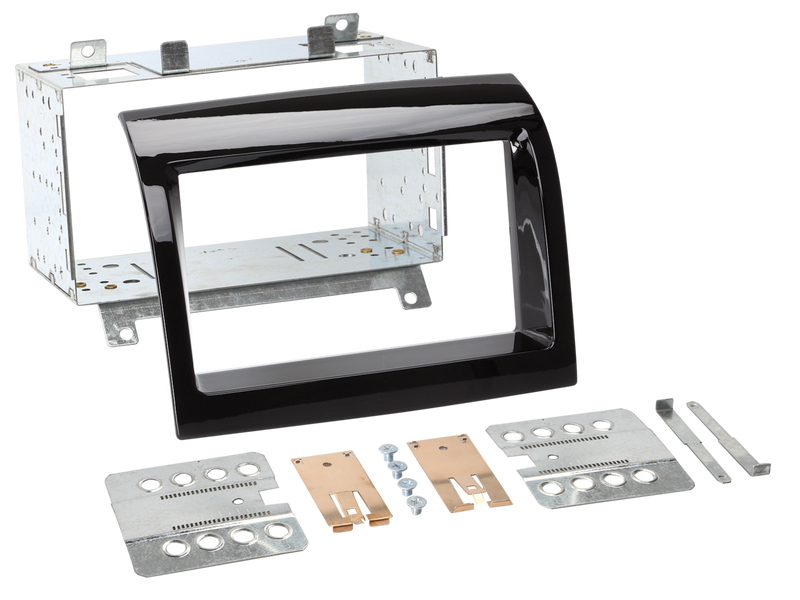 2-DIN Radioblende für Ducato Jumper Boxer 250 Einbaurahmen Radiohalterung