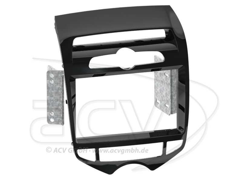 2-DIN Radioblende Hyundai IX20 Einbaurahmen Radiohalterung Doppel-DIN Set 2-DIN Radioblende Hyundai IX20 Einbaurahmen Radiohalterung Doppel-DIN Set