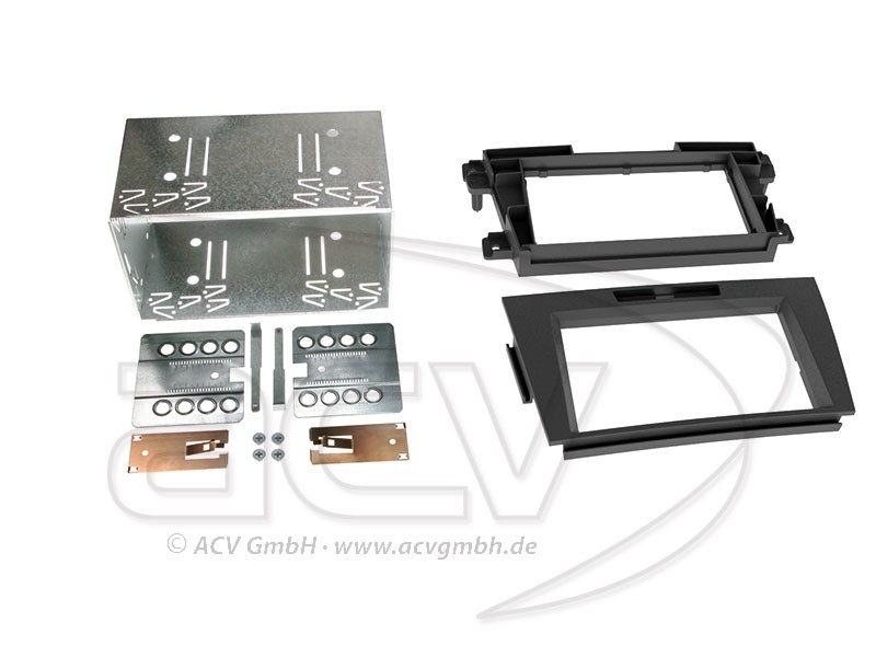 2-DIN Radioblende Mazda CX 7 ER Facelift Einbaurahmen Radiohalterung Doppel-DIN 2-DIN Radioblende Mazda CX 7 ER Facelift Einbaurahmen Radiohalterung Doppel-DIN