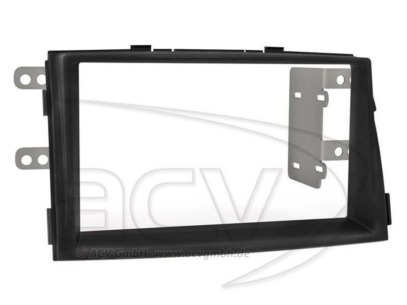 2-DIN Radioblende Kia Sorento XM Einbaurahmen Radiohalterung Doppel-DIN Set