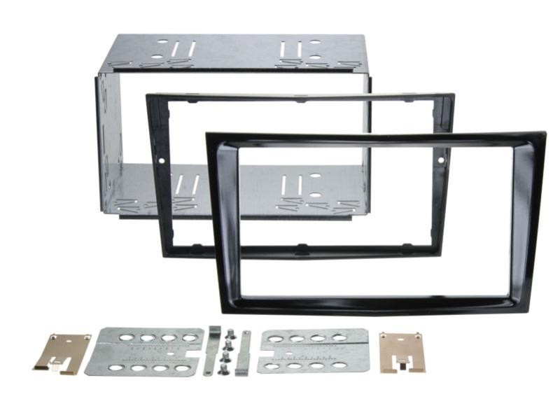 2-DIN Radioblende Piano Schwarz Opel Antara Astra H Corsa D Zafira B Klavierlack