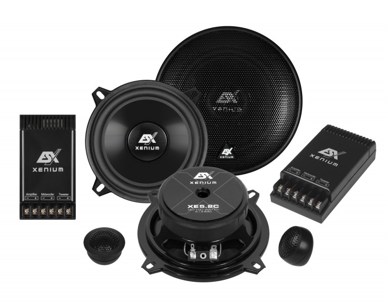 ESX XENIUM XE-5.2C 2-Wege 13 cm Komponenten-System-Lautsprecher