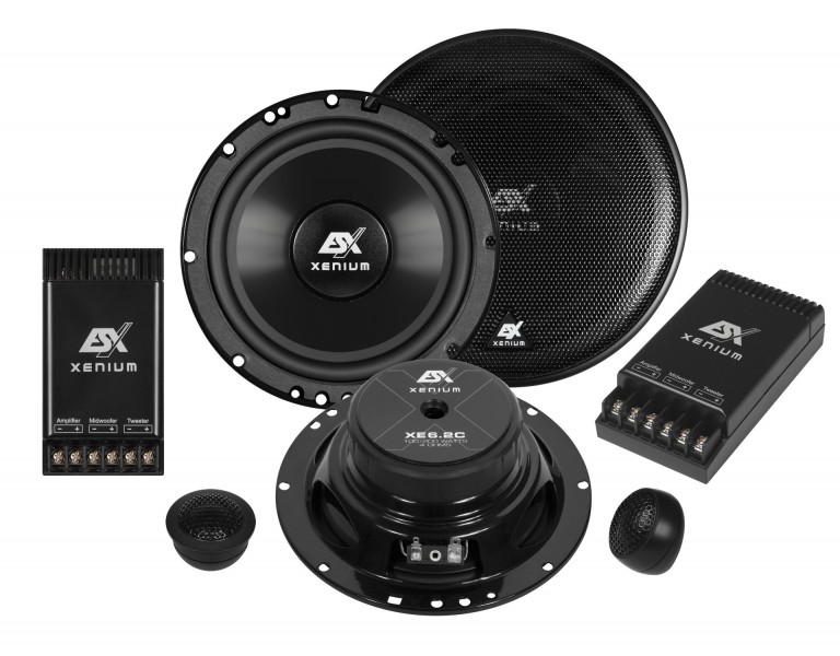 ESX XENIUM XE-6.2C 2-Wege 16,5 cm Komponenten-System-Lautsprecher ESX XENIUM XE-6.2C 2-Wege 16,5 cm Komponenten-System-Lautsprecher