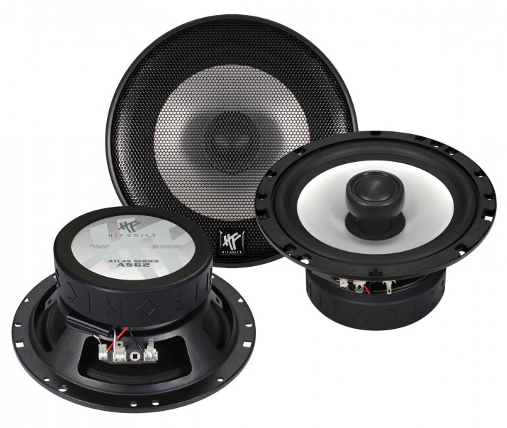 HIFONICS ATLAS AS-62 16,5cm 2-Wege Coaxial-Lautsprecher 200 Watt max