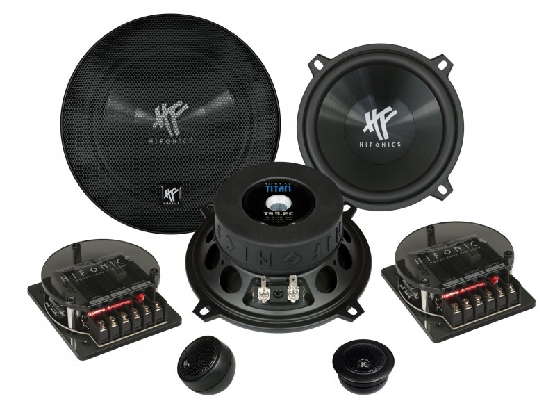 HIFONICS TITAN TS5.2C 13cm 2-Wege Komponenten-System Lautsprecher