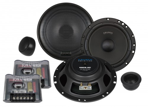 CRUNCH DSX6.2C 16cm Komponenten-Lautsprecher-System 2-Wege CRUNCH DSX6.2C 16cm Komponenten-Lautsprecher-System 2-Wege