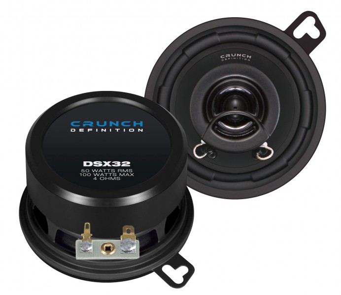 CRUNCH DSX32 8,8 cm Koaxial-Lautsprecher 2-Wege