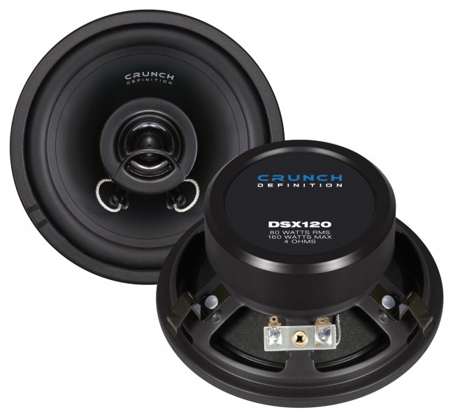 CRUNCH DSX120 12cm Koaxial-Lautsprecher 2-Wege