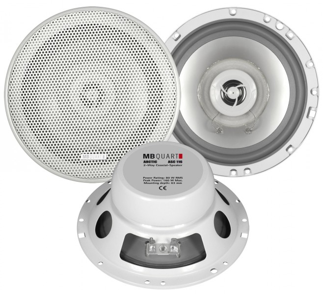 MB QUART Arctic Koaxial-Lautsprecher 16,5 cm ASC-116