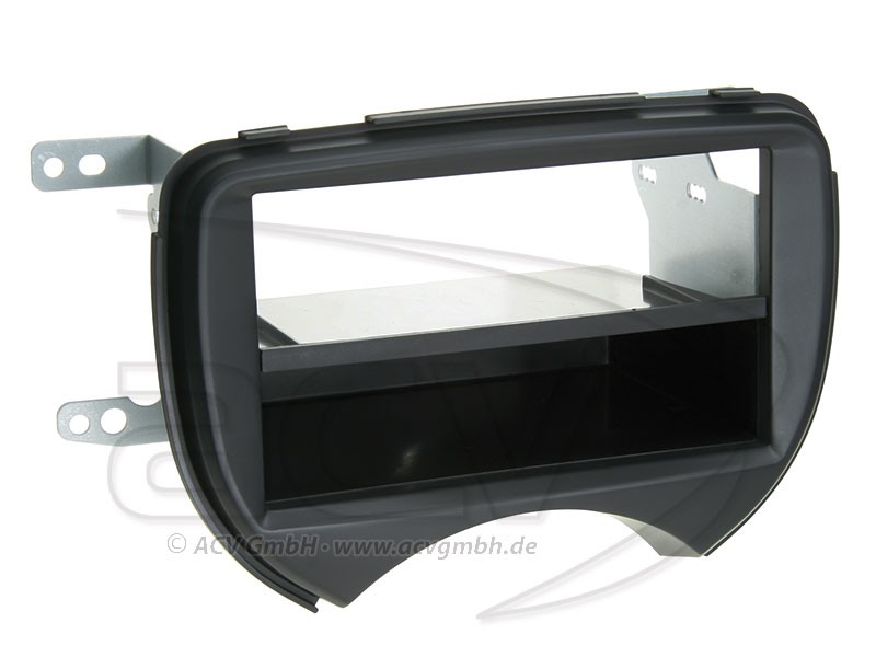 1-DIN Radioblende Nissan Micra K13 11/2010 - 08/2013 Radiohalterung Einbaurahmen