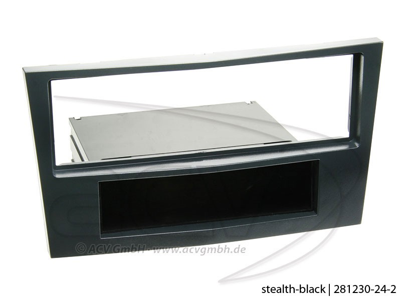 1-DIN Radioblende Stealth black Opel Antara Astra H Corsa D Zafira B 1-DIN Radioblende Stealth black Opel Antara Astra H Corsa D Zafira B