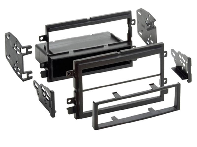 2-DIN Radioblende Ford F150 Mustang 500 Freestyle Mercury Einbaurahmen Schwarz