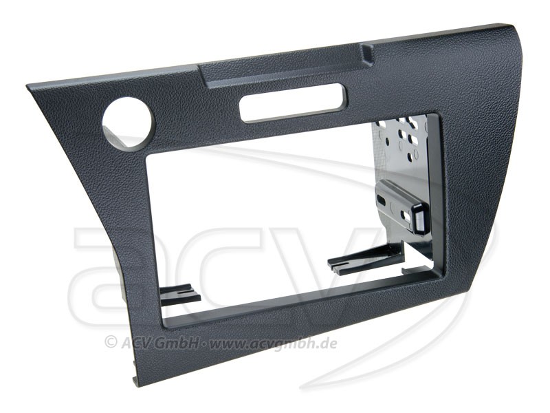 2-DIN Radioblende Honda CR-Z ab 2010 Einbaurahmen Radiohalterung Doppel Schwarz 2-DIN Radioblende Honda CR-Z ab 2010 Einbaurahmen Radiohalterung Doppel Schwarz