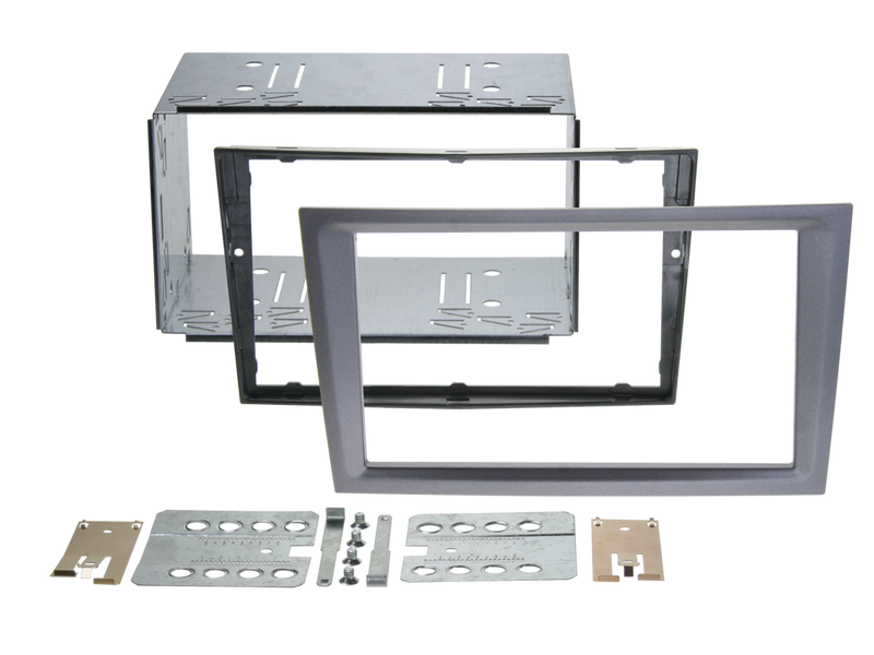 2-DIN Radioblende Anthrazit Opel Corsa Meriva Omega Signum Vectra Vivaro Tigra 2-DIN Radioblende Anthrazit Opel Corsa Meriva Omega Signum Vectra Vivaro Tigra