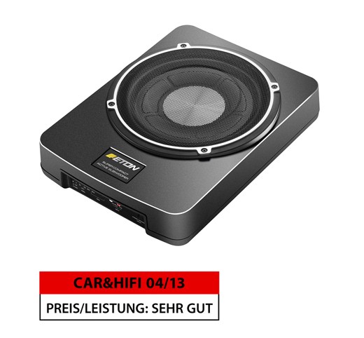 ETON USB10 25 cm Aktiv-Subwoofer mit integriertem Verstärker USB 10