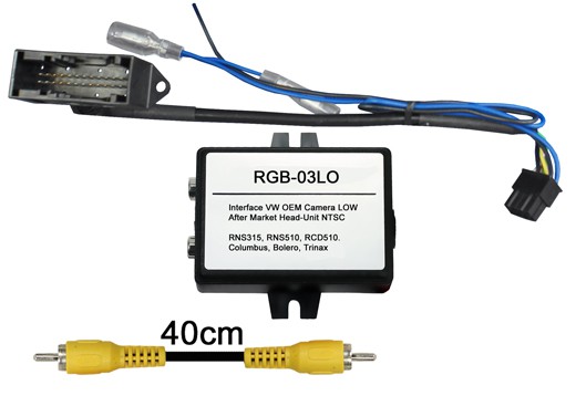 Navlinkz Adapter für VW Skoda Rückfahrkamera Low an Nachrüstradio RGB-03LO Navlinkz Adapter für VW Skoda Rückfahrkamera Low an Nachrüstradio RGB-03LO