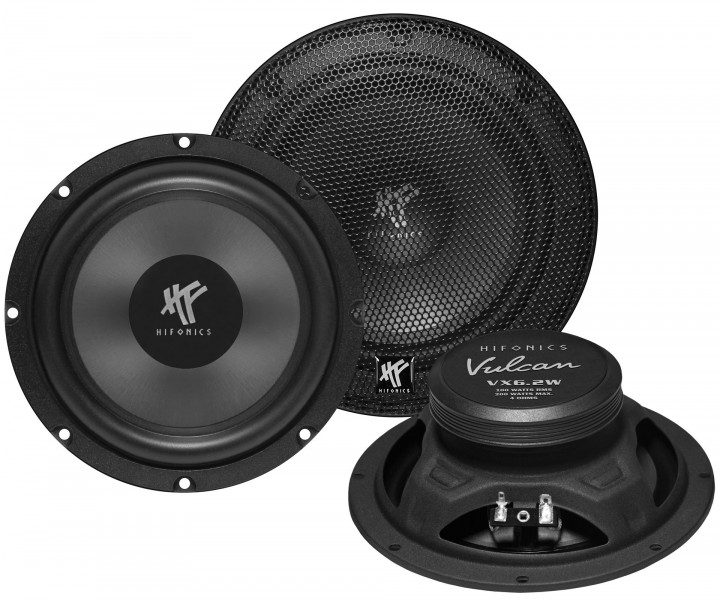 Hifonics VX-6.2W Vulcan Woofer Kickbass Lautsprecher 16,5 cm 200 Watt max. 165mm Hifonics VX-6.2W Vulcan Woofer Kickbass Lautsprecher 16,5 cm 200 Watt max. 165mm