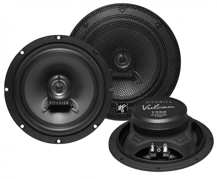 Hifonics VX-62 Vulcan Koaxialsystem 16,5 cm 180 Watt max. Lautsprecher 165 mm