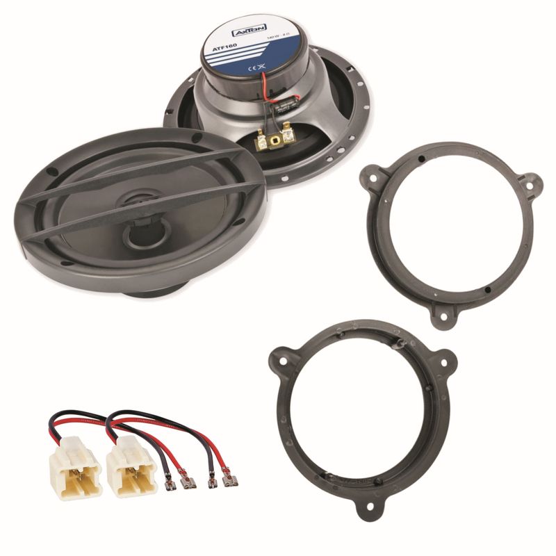 Lautsprecher Dokker Lodgy Logan Sandero 2 Axton ATF160 16,5 cm 2 Wege Koaxial Lautsprecher Dokker Lodgy Logan Sandero 2 Axton ATF160 16,5 cm 2 Wege Koaxial