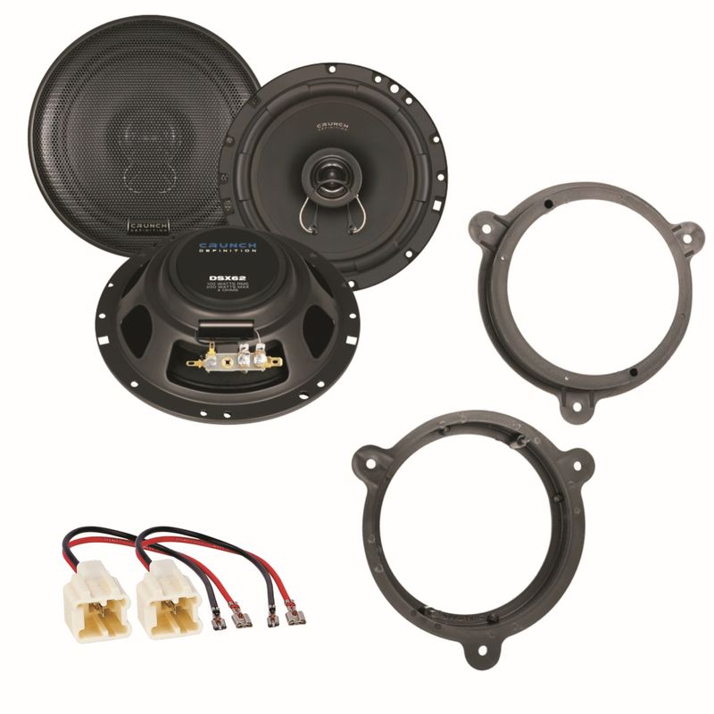 Lautsprecher Dokker Lodgy Logan Sandero 2 CRUNCH DSX62 16,5 cm 2 Wege Koaxial Lautsprecher Dokker Lodgy Logan Sandero 2 CRUNCH DSX62 16,5 cm 2 Wege Koaxial