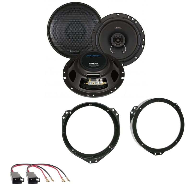 Lautsprecher Omega B Vectra B Zafira A B CRUNCH DSX62 16,5 cm 2 Wege Koaxial Lautsprecher Omega B Vectra B Zafira A B CRUNCH DSX62 16,5 cm 2 Wege Koaxial