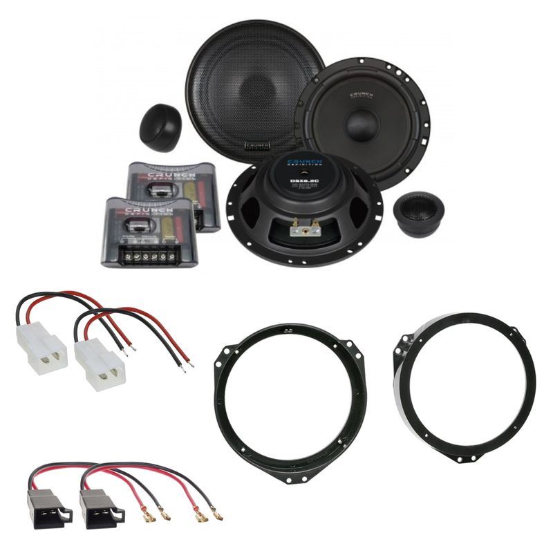 Lautsprecher Set Astra F G Calibra Meriva A CRUNCH DSX6.2C 2 Wege System vorne Lautsprecher Set Astra F G Calibra Meriva A CRUNCH DSX6.2C 2 Wege System vorne